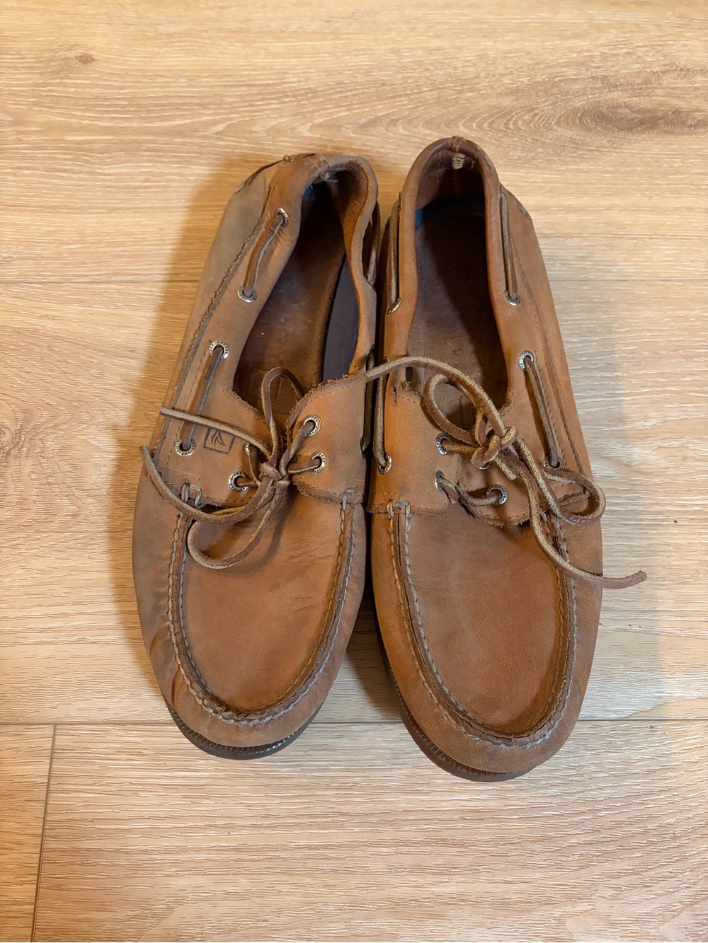 Sperry Men's Brown Leather Boat Shoes